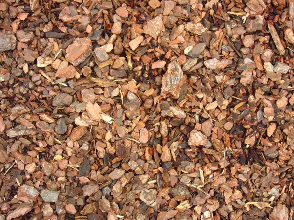 Mulch is always an easy landscaping idea to consider when looking for a quick fix to problem areas.